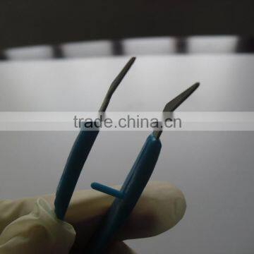 Disposable Dental Surgical Instrument Dental Tweezers plastic dental tweezers