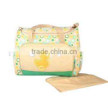 Wholesale Cheap Tote One Shoulder Mommy Baby Bag Lovely Diaper Bag photo-3
