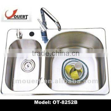 cUPC Stainless Steel Kitchen Sink Double bowl industrial sink