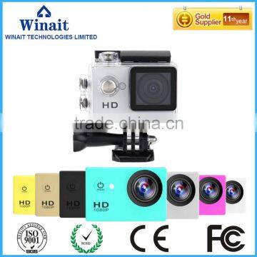 china cheap waterproof action camera full hd 1080p waterproof sports camera