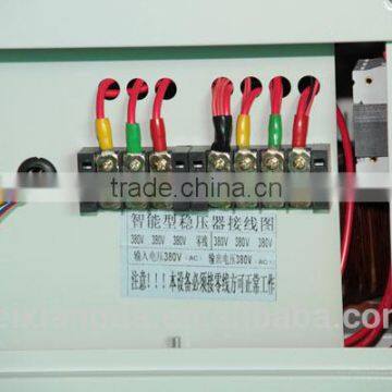Carbon Brush Type AC Intelligent Voltage Regulator AVR 60KVA Three Phase photo-2