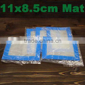 Wholesale Silicone Bho Oil Mat Non Stick Wax Mats Custom Heat Resistant Fiber Glass Silicone Mat Rubber Sheets for Vaping photo-6