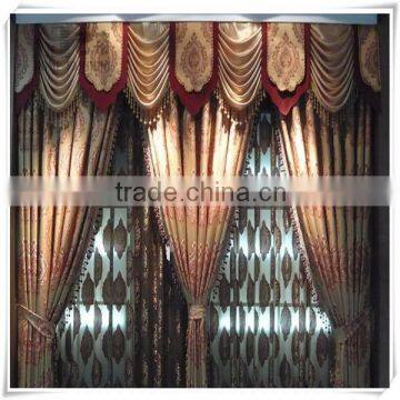 Yilian Ready Made Luxury Jacquard Blackout Curtain