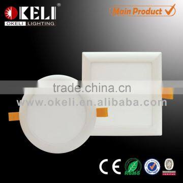 New arrived ultra thin 7.5mm LED recessed light with Patent slim panel and high PF 0.9 driver