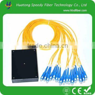 High quality PLC splitter 1*16 optical splitter for telecommunication