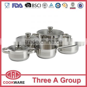 hot new products for 2015 stainless steel cookware sets