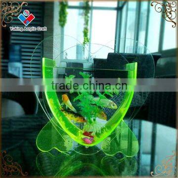 hot selling table mini acrylic aquarium fish tank