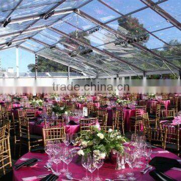 tent material PVC transparent