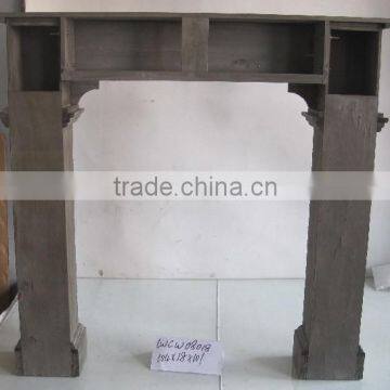 Freach Style Shabby Chic Wood Fireplace Surround photo-3