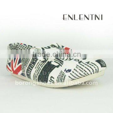 Casual men flat shoes canvas espadrilles