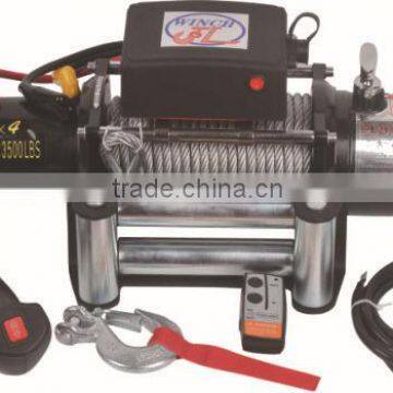 13500lbs off-road recovery winch / DC 12V winch / DC 24V winch