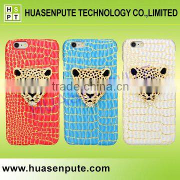 Leopard Fury Protective Back Phone Case Cover For iPhone 6s