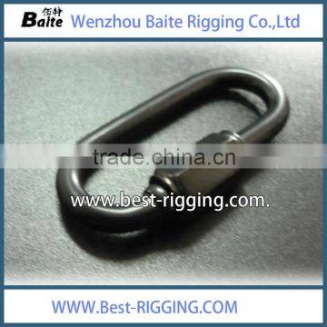 Rigging Hardware Black Plated Quick Repair Link Din56926 photo-2