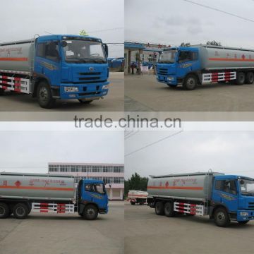 FAW 22000 liter oil tank truck, FAW 22000 liter fuel tank truck, FAW 22 m3 refueling tank truck.