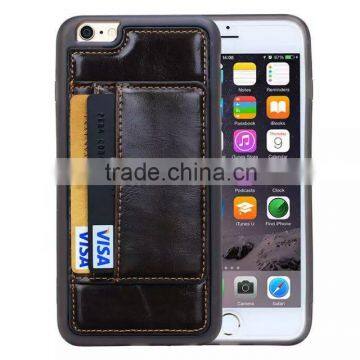 2015 Wallet Case for iPhone 6 leather case Slim Protective Leather Wallet, Credit Card ID Holders and carrying case for iPhone 6