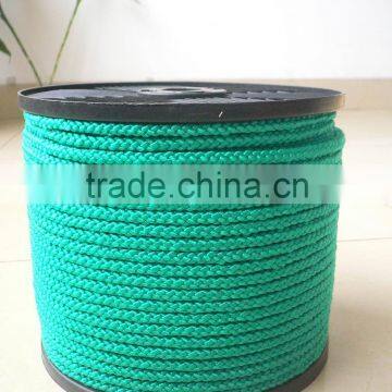 Polypropylene/Polyethylene/Nylon/ Polyester Braided rope