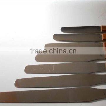 4" 5" 6" 7" 8" 9" 10" 12" 14" 16" 12" 18" Screen Printing Stainless Steel Ink Spatulas photo-2