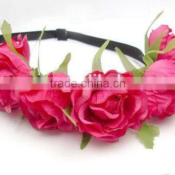 Top fashion flower headband various styles flower headband crown H4023