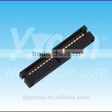 Dongguan supplier 1.27mm pitch two pieces IDC socket connector