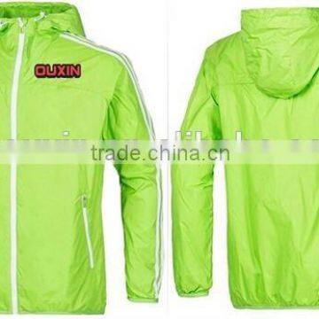 high quality china wholesale custom mens white windbreaker