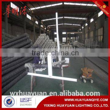 Steel parts for street solar light pole