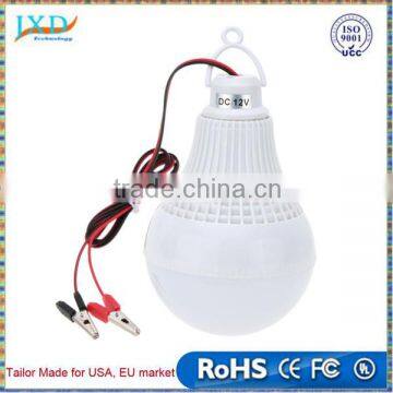 Portable Energy Saving DC 12V 12W Led Bulb Outdoor Camp Tent Night Fishing Hanging White CE Lights Bulb