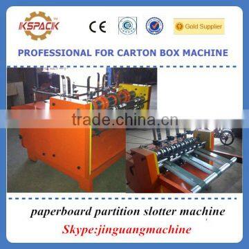 carton box machine price / corrugated cardboard partition slotter machine