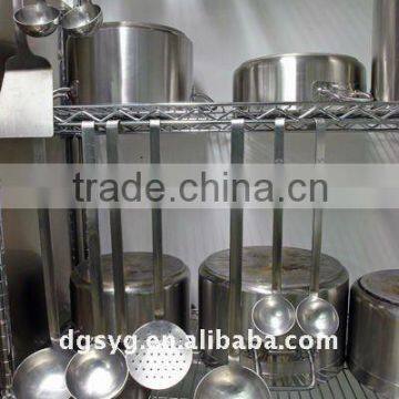 Chrome Wire Shelving for FOOD SERVICE STORAGE-Professional kitchen equipment