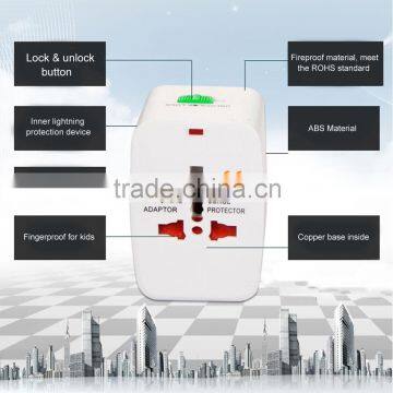 Universal Multi-Function Travel Adapter UK/EU/US Standard