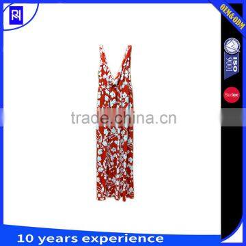 Trailing Flower Print Jersey Maxi Dress photo-2