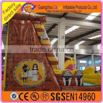 Magical egypt tour inflatable rock climbing wall with high quality