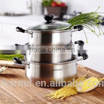 Chuangsheng cooking pan with double handle