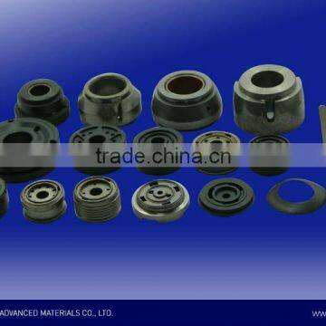 Powder metallurgy parts for shock absorbers