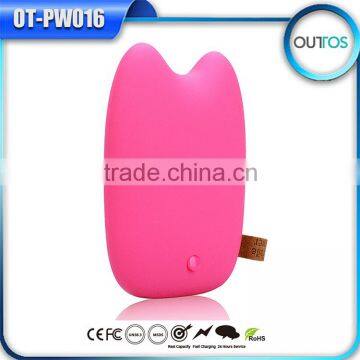 Hot Corporate Gifts Smart Power Bank 8400mah Cartoon Phone Charger