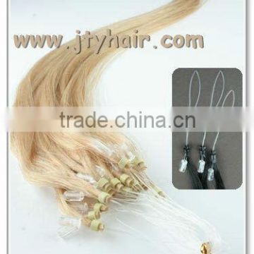 Best Selling Silky Straight, Alibaba express, 100% brazilian micro ring loop hair extensions