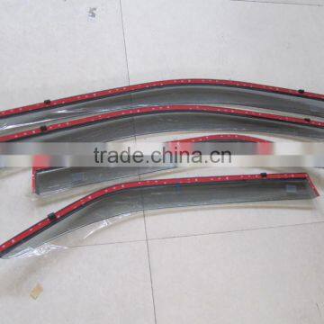 For VOLKSWAGEN VW PASSAT B7 2011 Car Injection Window Deflectors Vent Visor, High Quality With Stainless Steel. photo-2