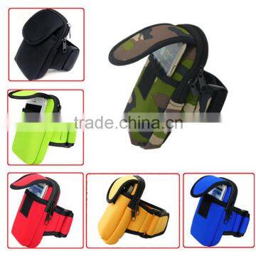 High quality multifunctional trendy custom sport cell phone arm band