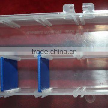 Plastic Double Tackle Clear Waterproof Fishing Tackle Box photo-2