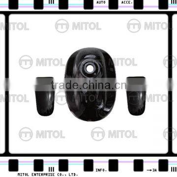 ANTENNA BASE & WASHER CAP For Mini Cooper R56 07-on Gloss Black ABS Cover