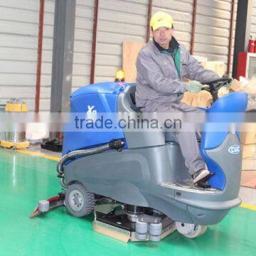 Large driving type sweeping machine auto electric floor scrubber dryer