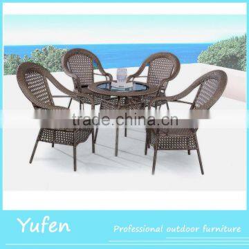 Wholesale outdoor rattan furniture used cafe furniture