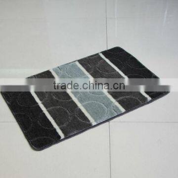 floor mat rugs with anti-slip TPR base