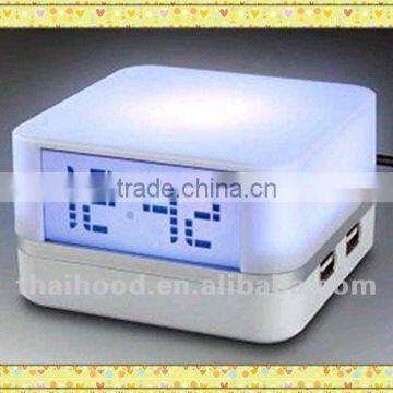 Hot Sale USB hub with clock display