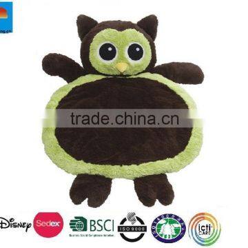 kids play mat/ baby care play mat/ owl shaped baby play mat