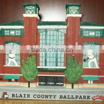 Polyresin stadium entrace replica