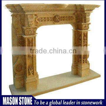 Marble beautiful design fireplace frame