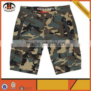 Wholesale 6 Pockets Mens Camouflage Cargo Shorts Half Pants