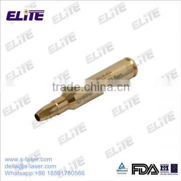 FDA Approved High Quality Gold Plated Brass .223Rem. Caliber Cartridge Red Laser Bore Sight