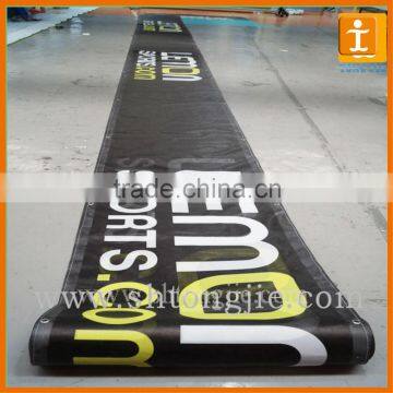 High grade digital printing waterproof sunproof windproof polyester mesh fence banner,