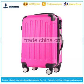 Wholesales factory price aluminium trolley spinner custom designer travel luggage